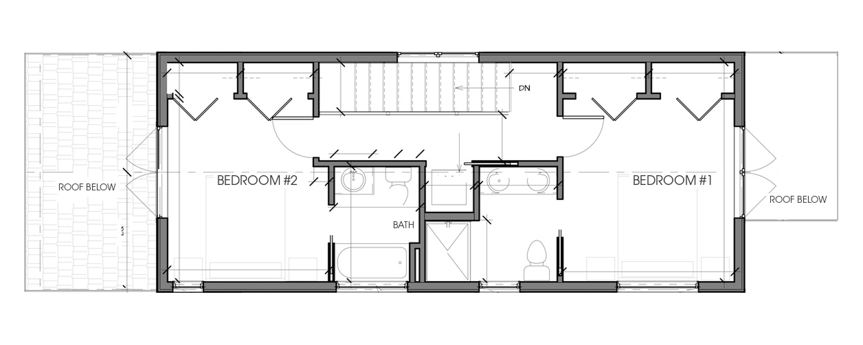 Coupe second floor plan