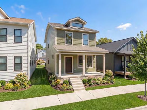 Recently sold new home